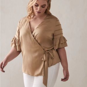 Love & Legend Wrap Blouse 3x